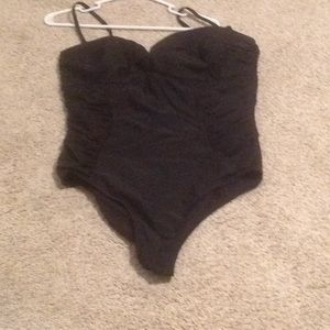 Black swimsuit